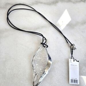 Adolfo Dominguez Large Statement Necklace Pendant New